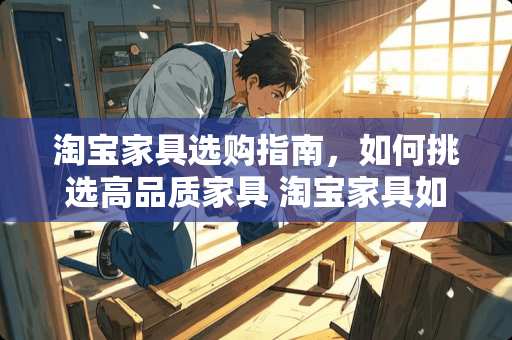 淘宝家具选购指南，如何挑选高品质家具 淘宝家具如何