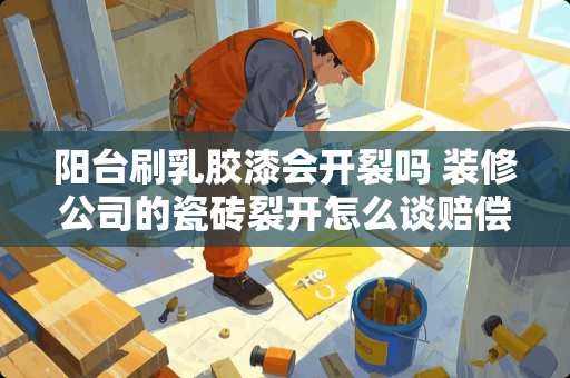 阳台刷乳胶漆会开裂吗 装修公司的瓷砖裂开怎么谈赔偿