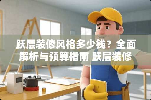 跃层装修风格多少钱？全面解析与预算指南 跃层装修风格多少钱