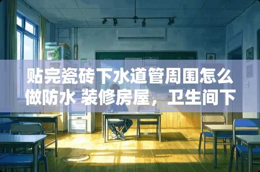 贴完瓷砖下水道管周围怎么做防水 装修房屋，卫生间下水管的地方要贴瓷砖，最佳处理办法是什么
