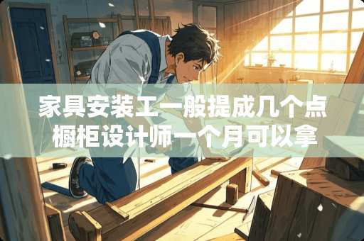 家具安装工一般提成几个点 橱柜设计师一个月可以拿到多少工