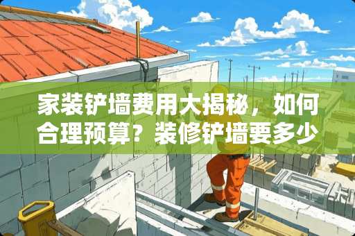 家装铲墙费用大揭秘，如何合理预算？装修铲墙要多少钱