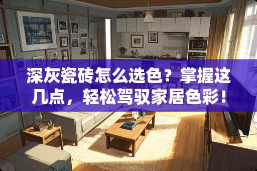 深灰瓷砖怎么选色？掌握这几点，轻松驾驭家居色彩！深灰瓷砖怎么选色