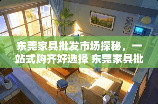 东莞家具批发市场探秘，一站式购齐好选择 东莞家具批发市场在哪里