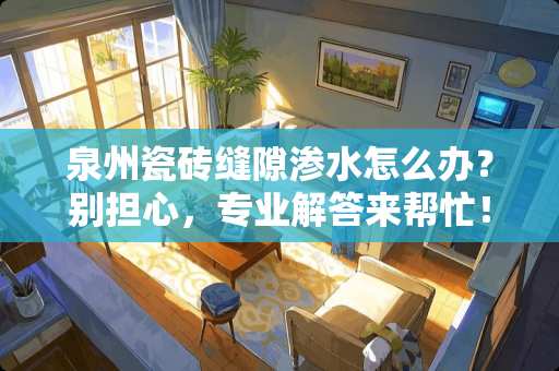 泉州瓷砖缝隙渗水怎么办？别担心，专业解答来帮忙！泉州瓷砖缝隙渗水怎么办