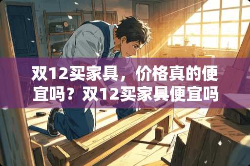 双12买家具，价格真的便宜吗？双12买家具便宜吗