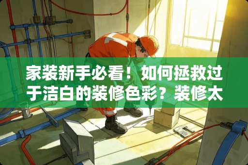 家装新手必看！如何拯救过于洁白的装修色彩？装修太白怎么拯救