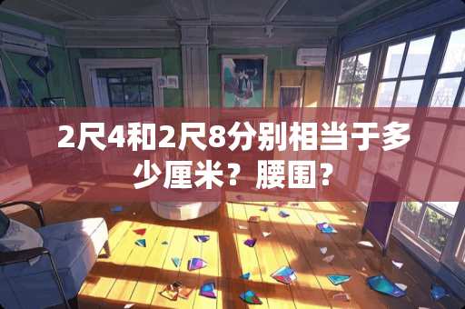 2尺4和2尺8分别相当于多少厘米？腰围？