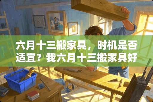 六月十三搬家具，时机是否适宜？我六月十三搬家具好吗