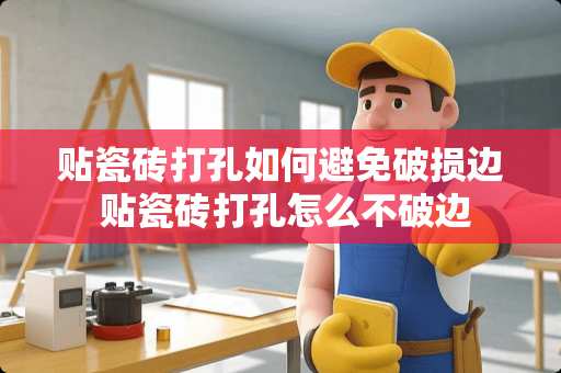 贴瓷砖打孔如何避免破损边 贴瓷砖打孔怎么不破边