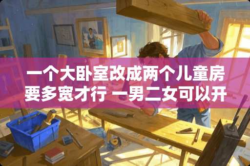 一个大卧室改成两个儿童房要多宽才行 一男二女可以开一个房间吗
