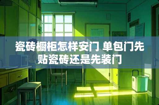 瓷砖橱柜怎样安门 单包门先贴瓷砖还是先装门