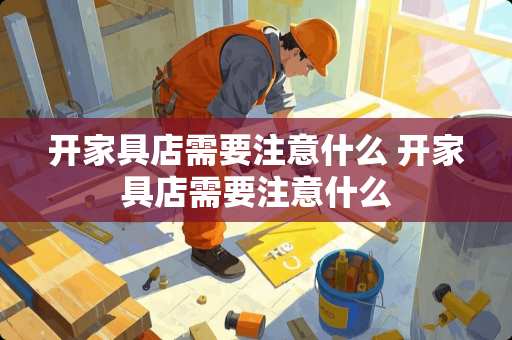 开家具店需要注意什么 开家具店需要注意什么