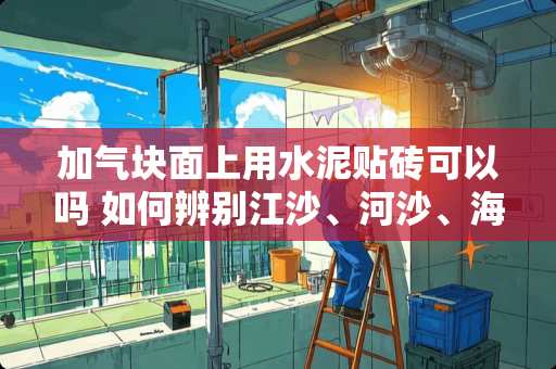 加气块面上用水泥贴砖可以吗 如何辨别江沙、河沙、海沙。贴瓷砖用那种好！超急