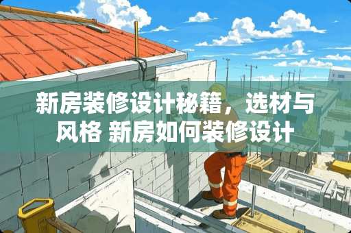 新房装修设计秘籍，选材与风格 新房如何装修设计