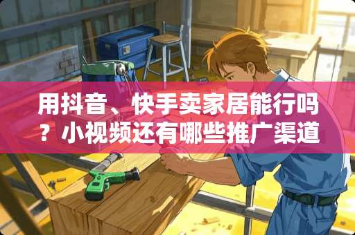 用抖音、快手卖家居能行吗？小视频还有哪些推广渠道 抖音短视频，如何让家具企业赢得互联网营销