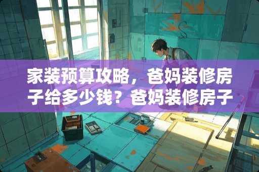 家装预算攻略，爸妈装修房子给多少钱？爸妈装修房子给多少钱