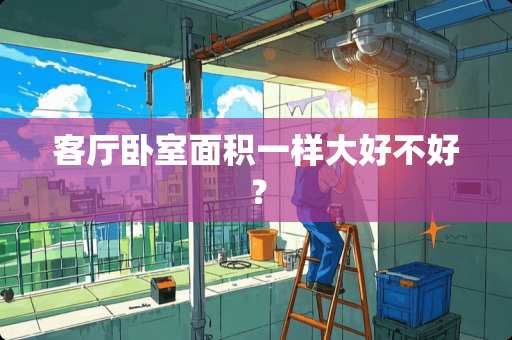 客厅卧室面积一样大好不好？