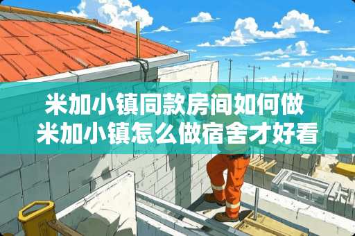 米加小镇同款房间如何做 米加小镇怎么做宿舍才好看