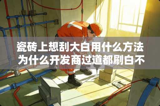 瓷砖上想刮大白用什么方法 为什么开发商过道都刷白不贴瓷砖