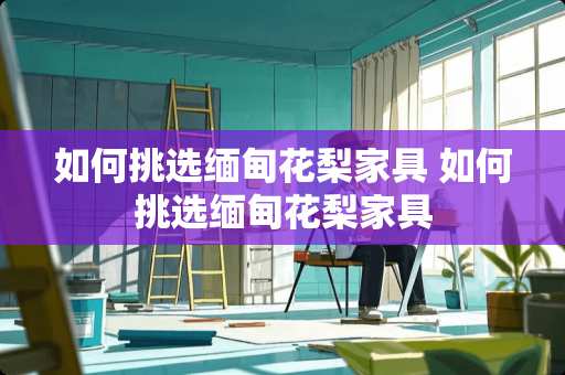 如何挑选缅甸花梨家具 如何挑选缅甸花梨家具