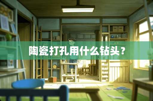 陶瓷打孔用什么钻头？