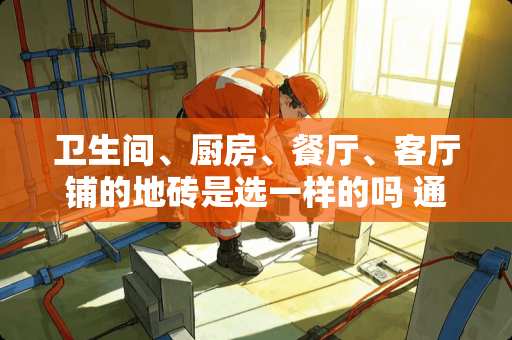 卫生间、厨房、餐厅、客厅铺的地砖是选一样的吗 通体瓷砖和瓷抛砖哪个适合做客厅