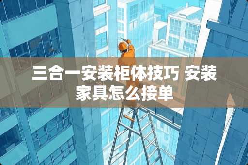 三合一安装柜体技巧 安装家具怎么接单