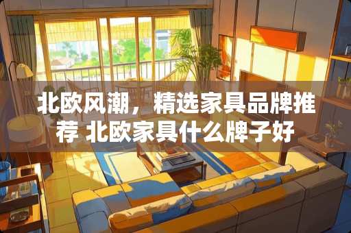 北欧风潮，精选家具品牌推荐 北欧家具什么牌子好