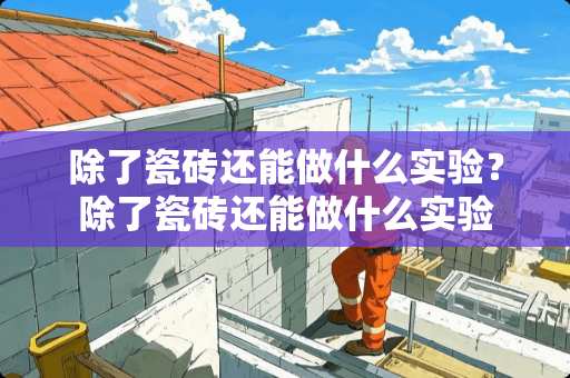 除了瓷砖还能做什么实验？除了瓷砖还能做什么实验