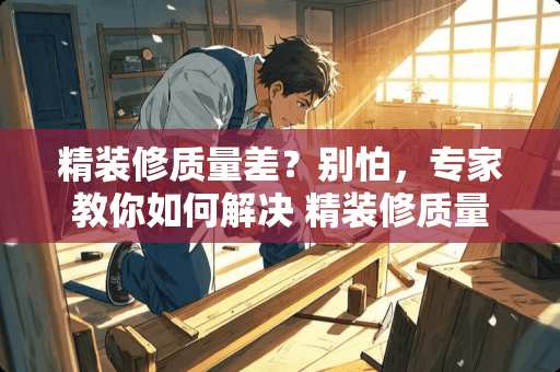 精装修质量差？别怕，专家教你如何解决 精装修质量差怎么办