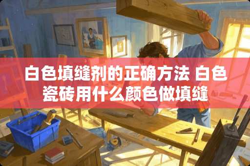 白色填缝剂的正确方法 白色瓷砖用什么颜色做填缝