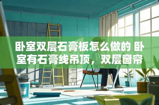 卧室双层石膏板怎么做的 卧室有石膏线吊顶，双层窗帘，怎么选择罗马杆和轨道