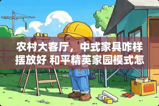 农村大客厅，中式家具咋样摆放好 和平精英家园模式怎么摆家具好看