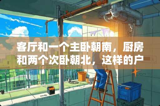 客厅和一个主卧朝南，厨房和两个次卧朝北，这样的户型好吗 一间大屋子怎么隔开厨房