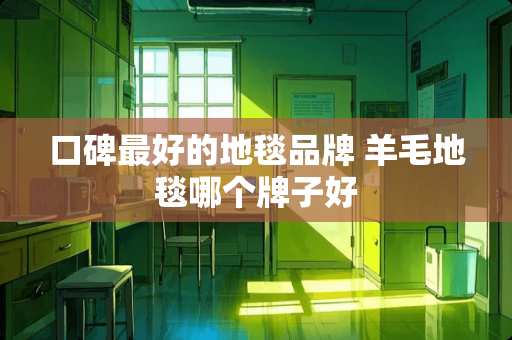 口碑最好的地毯品牌 羊毛地毯哪个牌子好