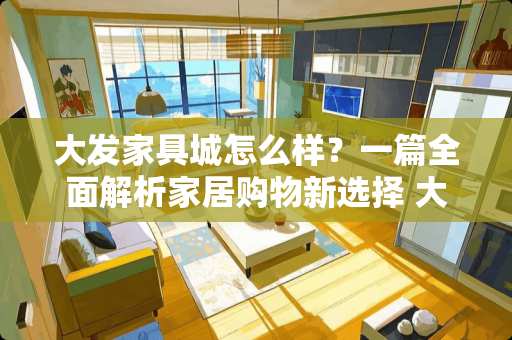 大发家具城怎么样?一篇全面解析家居购物新选择 大发家具城怎么样 大发家具城怎么样?一篇全面解析家居购物新选择 大发家具城怎么样