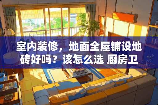 室内装修，地面全屋铺设地砖好吗？该怎么选 厨房卫生间全瓷砖上墙铺贴注意事项