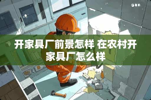 开家具厂前景怎样 在农村开家具厂怎么样