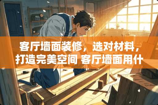 客厅墙面装修，选对材料，打造完美空间 客厅墙面用什么装修好