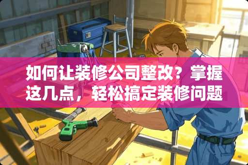 如何让装修公司整改？掌握这几点，轻松搞定装修问题 如何让装修公司整改