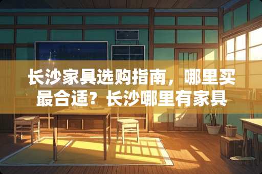 长沙家具选购指南，哪里买最合适？长沙哪里有家具