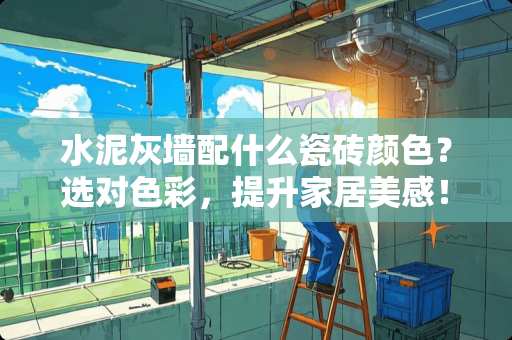 水泥灰墙配什么瓷砖颜色？选对色彩，提升家居美感！水泥灰墙配什么瓷砖颜色