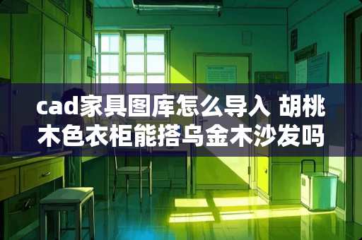 cad家具图库怎么导入 胡桃木色衣柜能搭乌金木沙发吗