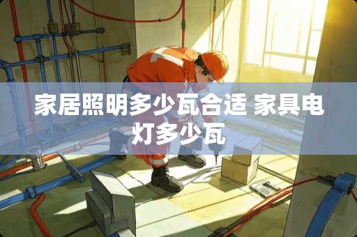 家居照明多少瓦合适 家具电灯多少瓦