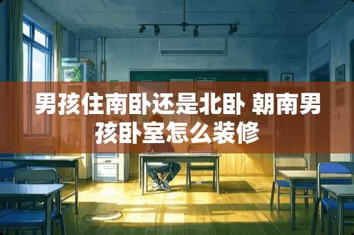 男孩住南卧还是北卧 朝南男孩卧室怎么装修