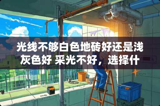 光线不够白色地砖好还是浅灰色好 采光不好，选择什么颜色的瓷砖比较的合适