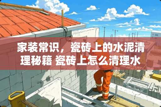 家装常识，瓷砖上的水泥清理秘籍 瓷砖上怎么清理水泥