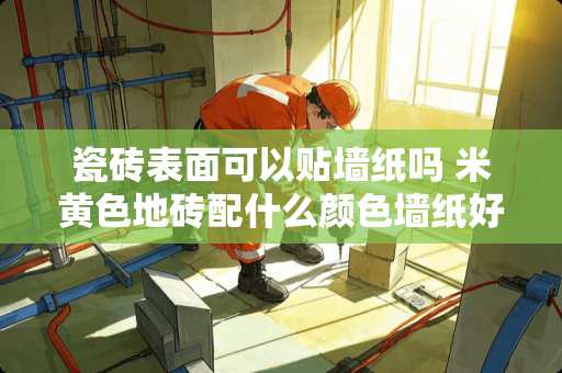 瓷砖表面可以贴墙纸吗 米黄色地砖配什么颜色墙纸好看