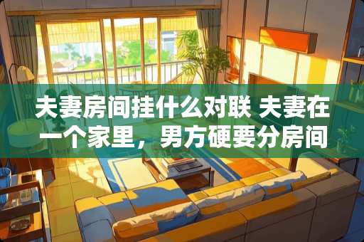 夫妻房间挂什么对联 夫妻在一个家里，男方硬要分房间睡还反锁门，这正常吗